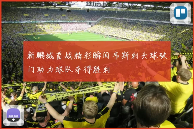 新鹏城首战精彩瞬间韦斯利头球破门助力球队夺得胜利